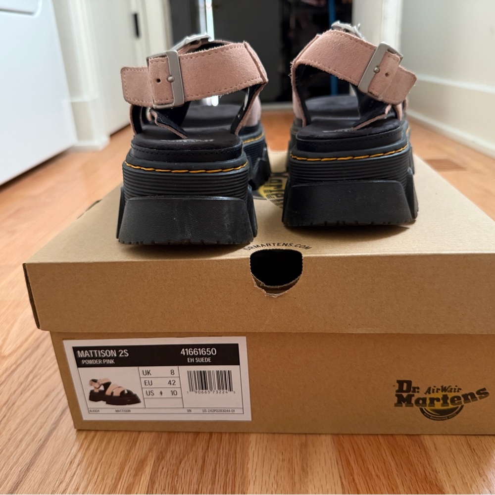 Dr. Martens Blush Pink Chunky Sandals - Picture 5 of 5